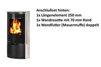 Ember Kamin E-14 VG Vollglastür