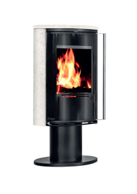 Ember Kamin E-16 VG drehbar Vollglastür