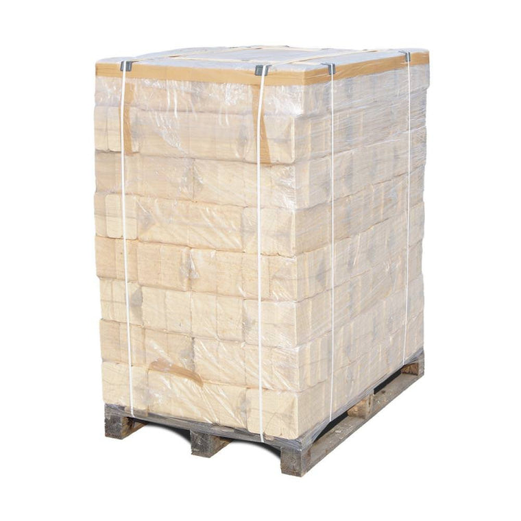 Eichenholz-Briketts Pini Kay 960kg 96 Pakete Premium Qualitaet